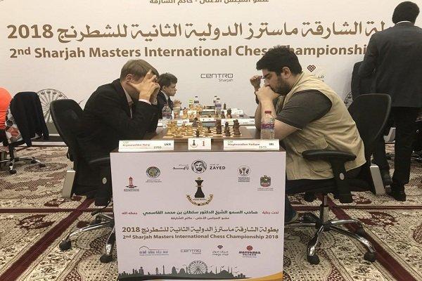 پیروزی مقصودلو در دور پنجم مسابقات شطرنج سوئیس