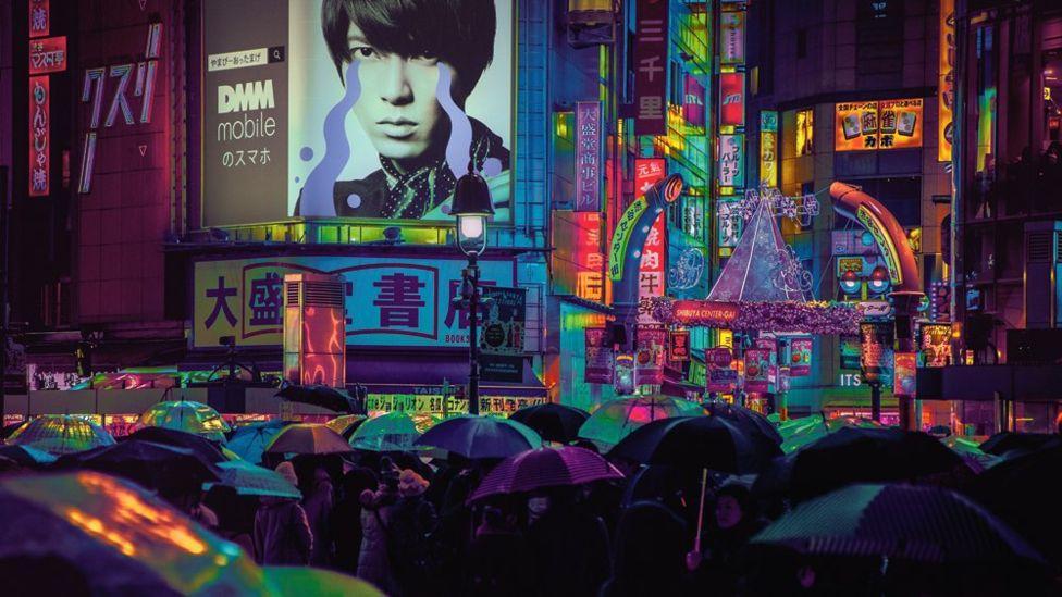 شب های توکیو - عکس های سورئال لیام وونگ - گالری عکس