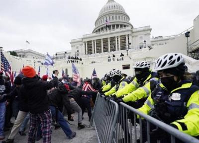 ده ها پلیس کنگره آمریکا پس از حمله طرفداران ترامپ به کرونا مبتلا شدند