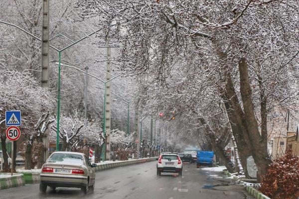 بارش برف و باران در تهران از آدینه تا یکشنبه