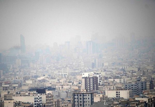 تشدید آلودگی هوای تهران در روز های شنبه و یکشنبه